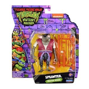 Teenage Mutant Ninja Turtles Mutant Mayhem Splinter Master Sensei Figure New